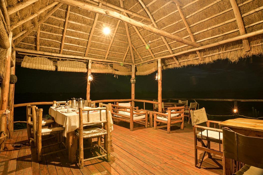 Hotel Kazinga Wilderness Safari Camp Kasese Exterior foto